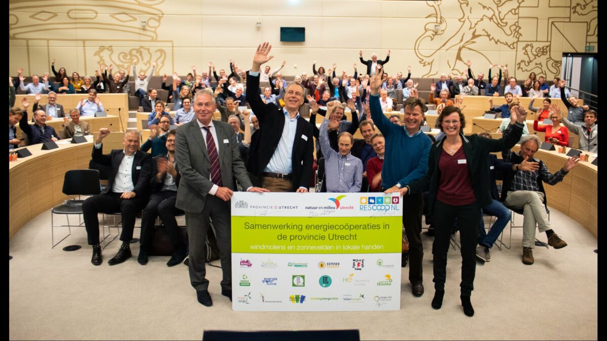 Provincie Utrecht ondersteunt Utrechtse Energiecoöperaties
