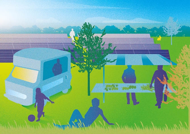 Duurzame energie én natuur in Energietuin de Noordmanshoek