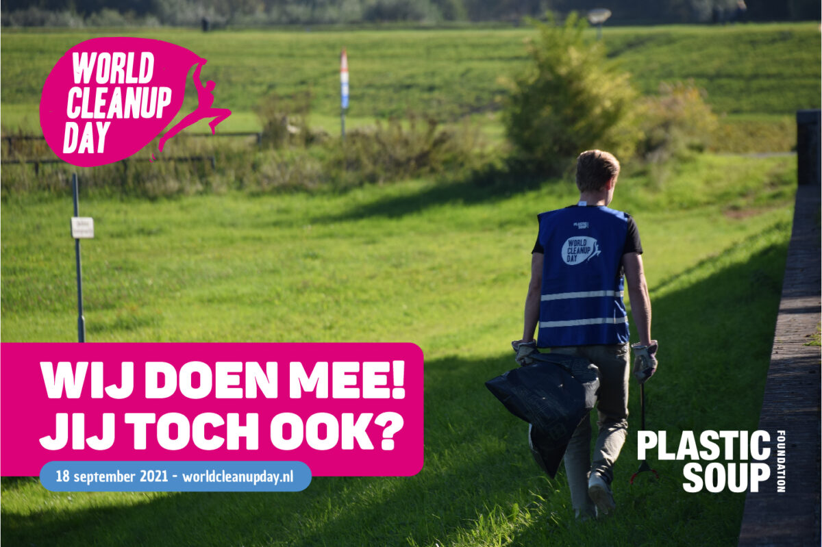 Ruim je mee de aarde op tijdens World Cleanup Day 2021?